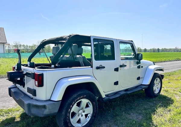 Jeep Wrangler cena 40900 przebieg: 139850, rok produkcji 2007 z Grybów małe 137